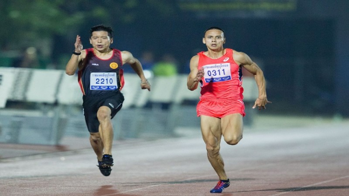 ลีลาเด็ดดวง “มิ้ว-ลูกกบ”เจ้าลมกรดปัญญาชน “ราชมงคลธัญบุรีเกมส์”