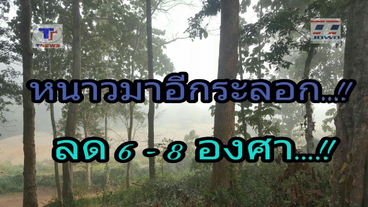 หนาวอีกระลอก..!! 29 ม.ค. - 2 ก.พ. ภาคตะวันออกเฉียงเหนือ อากาศจะหนาวเย็นลง 6-8 องศา และจะมีฝนฟ้าคะนอง ร้อยละ 20 ในบางพื้นที่..!?? (รายละเ
