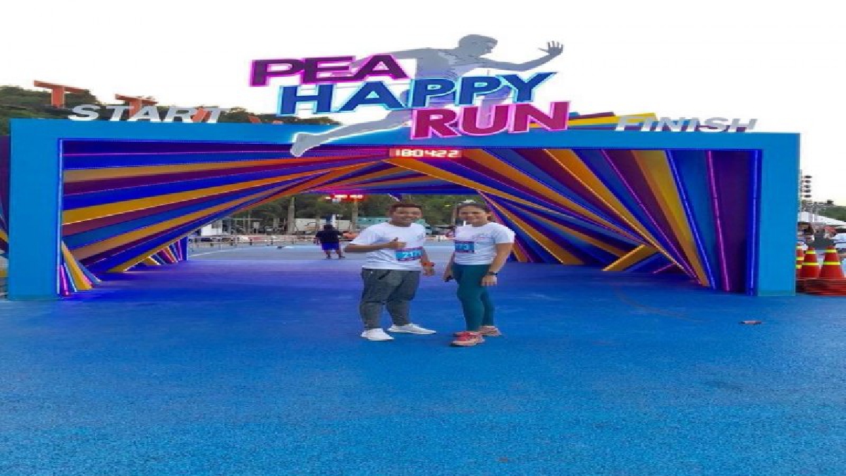 “PEA Happy Run” วิ่งสุดมันส์ วันแฮปปี้ ชมแสงสียามค่ำ แหลมบาลีฮาย เมืองพัทยา(มีคลิป)