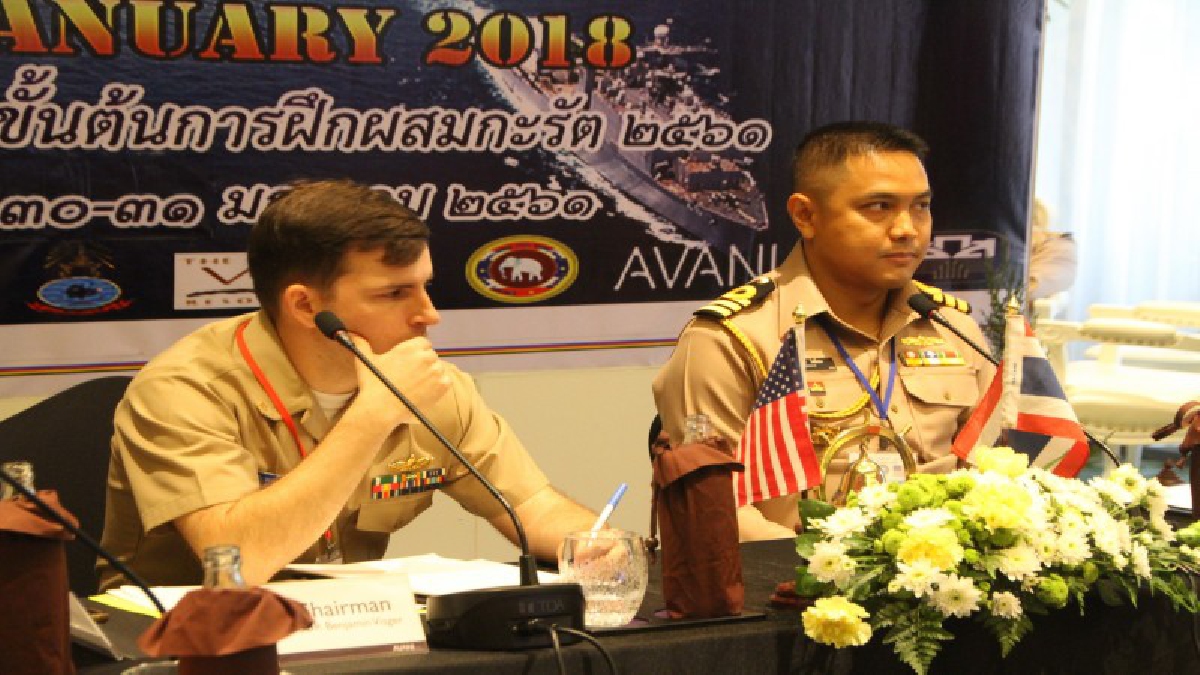 กองทัพเรือไทย-สหรัฐ ประชุมวางแผนเตรียมความพร้อมการฝึกผสม CATAT 2018 (คลิป)