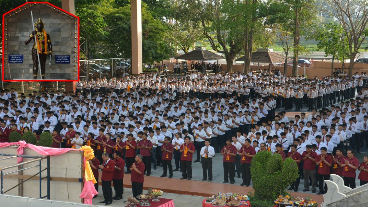 ***วิทยาลัยเทคนิคสิงห์บุรีจัด “พิธีไหว้พระวิษณุกรรม” เทพแห่งช่างไทย