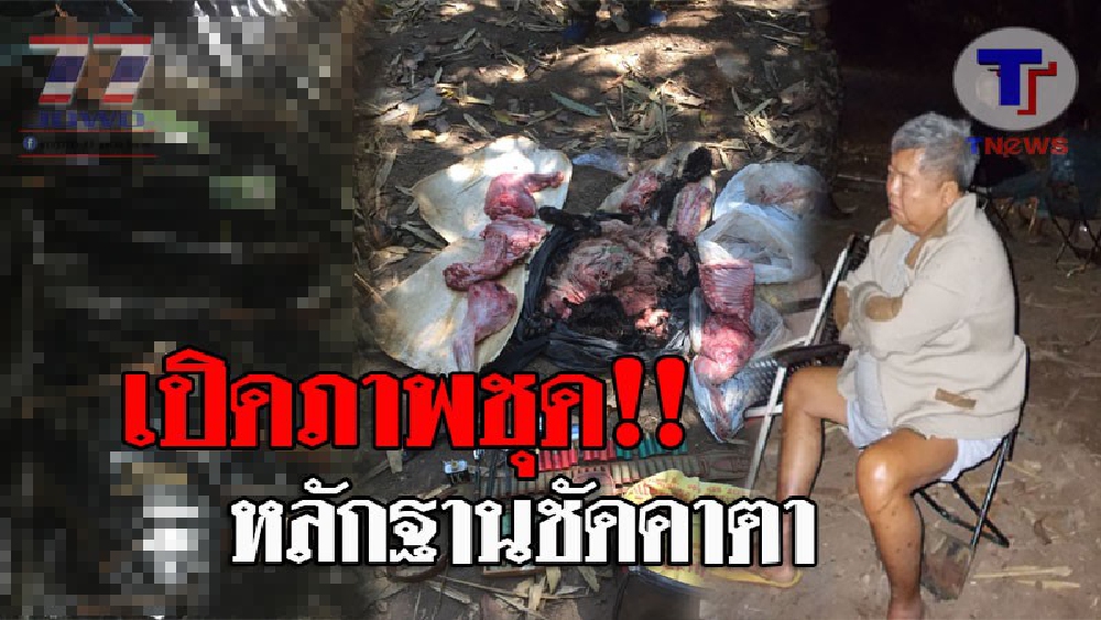 งามไส้..!! เปิดภาพ-คลิป วินาทีจับ “เปรมชัย กรรณสูต” ผู้บริหารอิตาเลียนไทย หลักฐานคาตา ซากเสือดำ เก้ง ปืนเครื่องกระสุนเพียบ!?