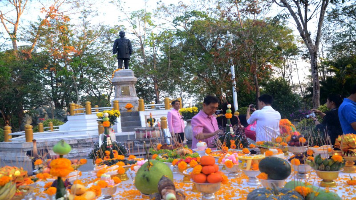 บวงสรวง พระยารัษฎาฯ เพื่อสิริมงคล ขวัญและกำลังใจการจัดงานวิวาห์ใต้สมุทรครั้งที่ 22