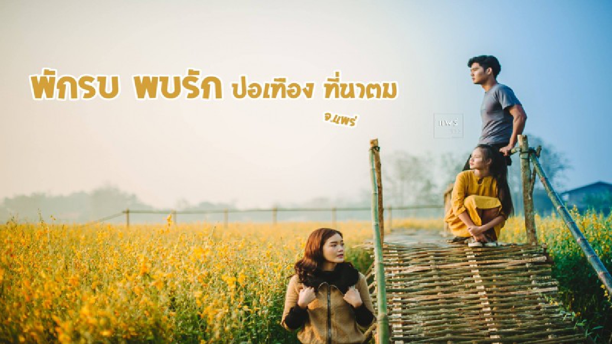 วาเลนไทน์นี้ห้ามพลาด !! พักรบ พบรัก ปอเทือง ที่นาตม เมืองแพร่