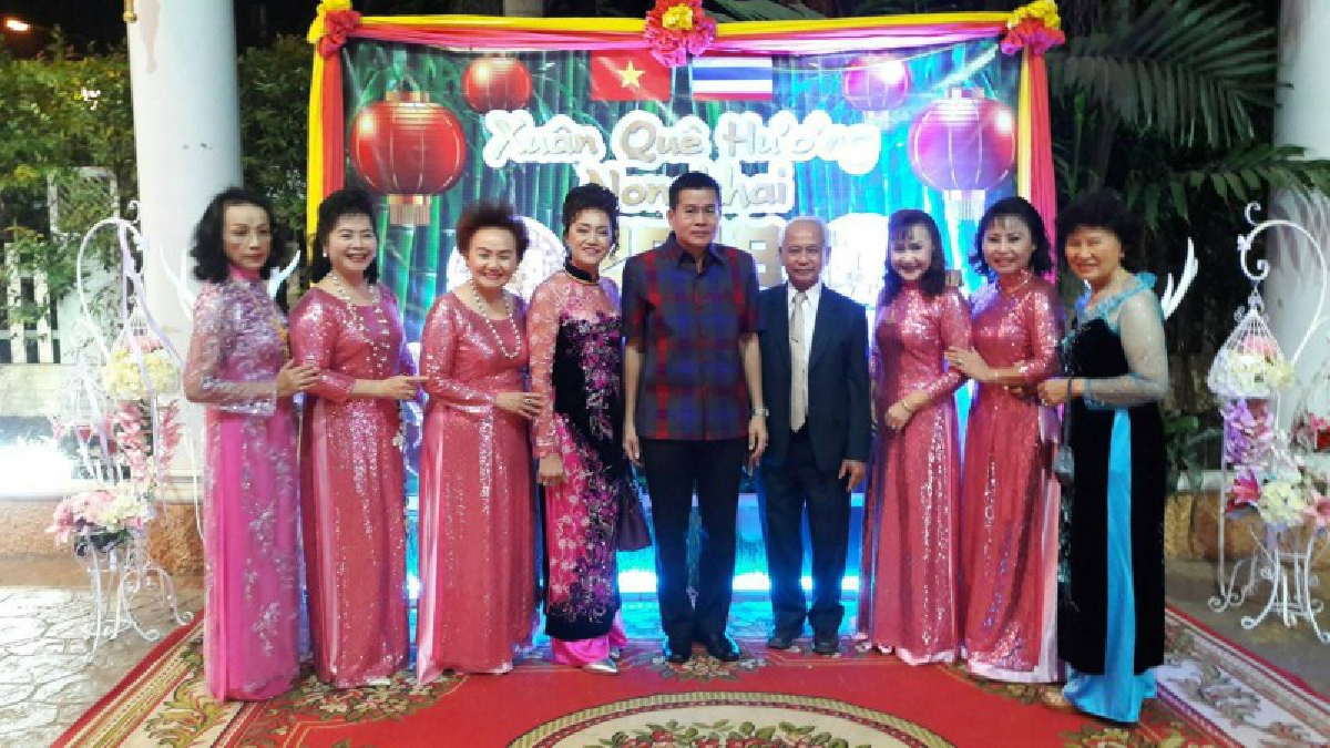 ชื่นมื่น สุขสันต์ วันเฉลิมฉลองเทศกาลเต็ด (ปีใหม่เวียดนาม)..ชาวไทยเชื้อสายเวียดนามจังหวัดหนองคาย จัดงานประเพณีต้อนรับเทศกาลปีใหม่เวียดนาม