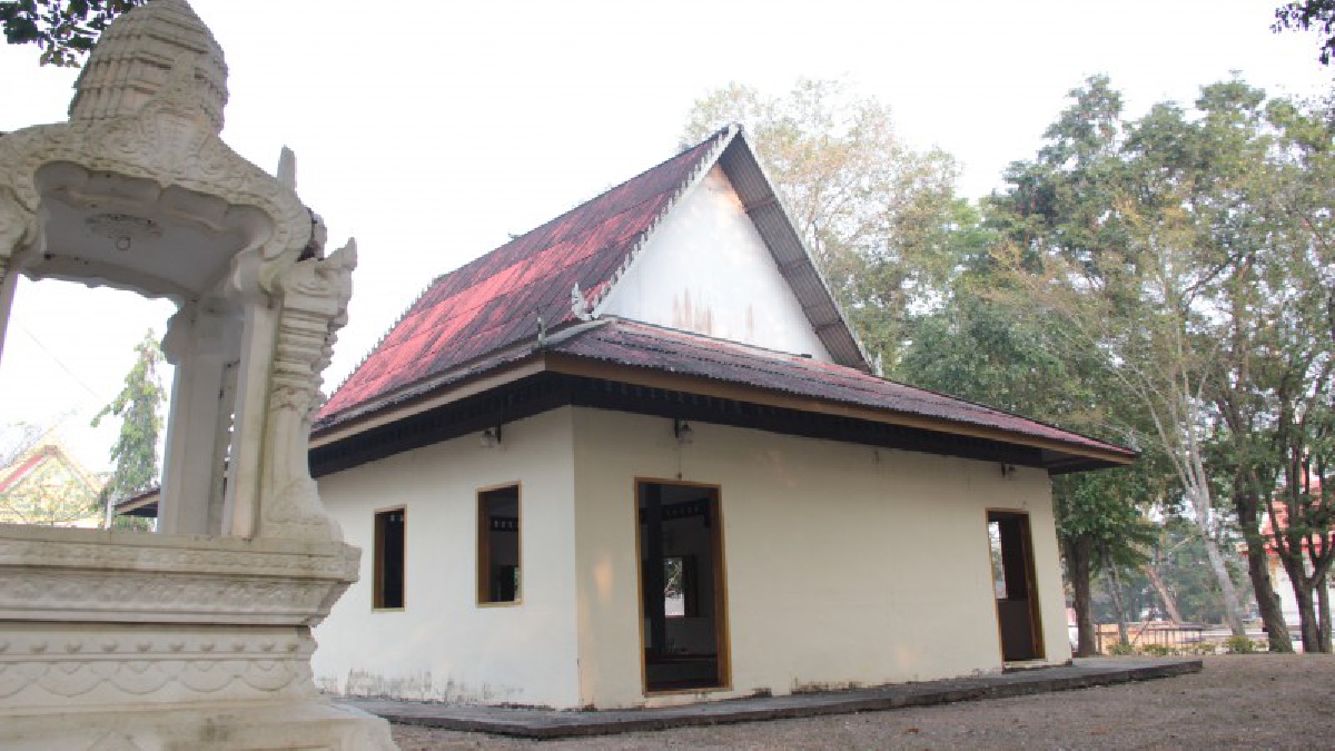อุปสมบถหมู่อุโบสถอายุกว่าร้อยปีสืบสานวัฒนธรรมชุมชนบ้านแปลง(มีคลิป)