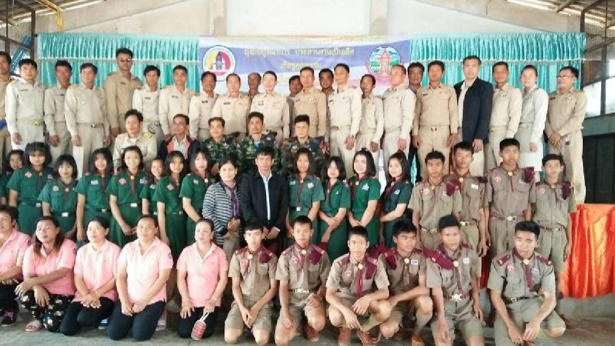 หนองบัวลำภู ! กองอำนวยการรักษาความมั่นคงภายใน ฝึกทบทวนอาสาพัฒนาป้องกันตนเอง