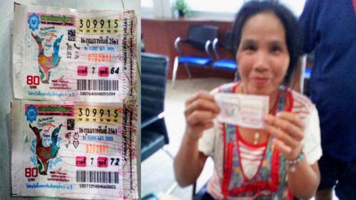 ดวงมันจะรวย ! แม่ค้าส้มตำหัวหินถูกหวย 2 คู่รับเนื้อๆ 12 ล้าน เผยเลขที่บ้านพักพารวย