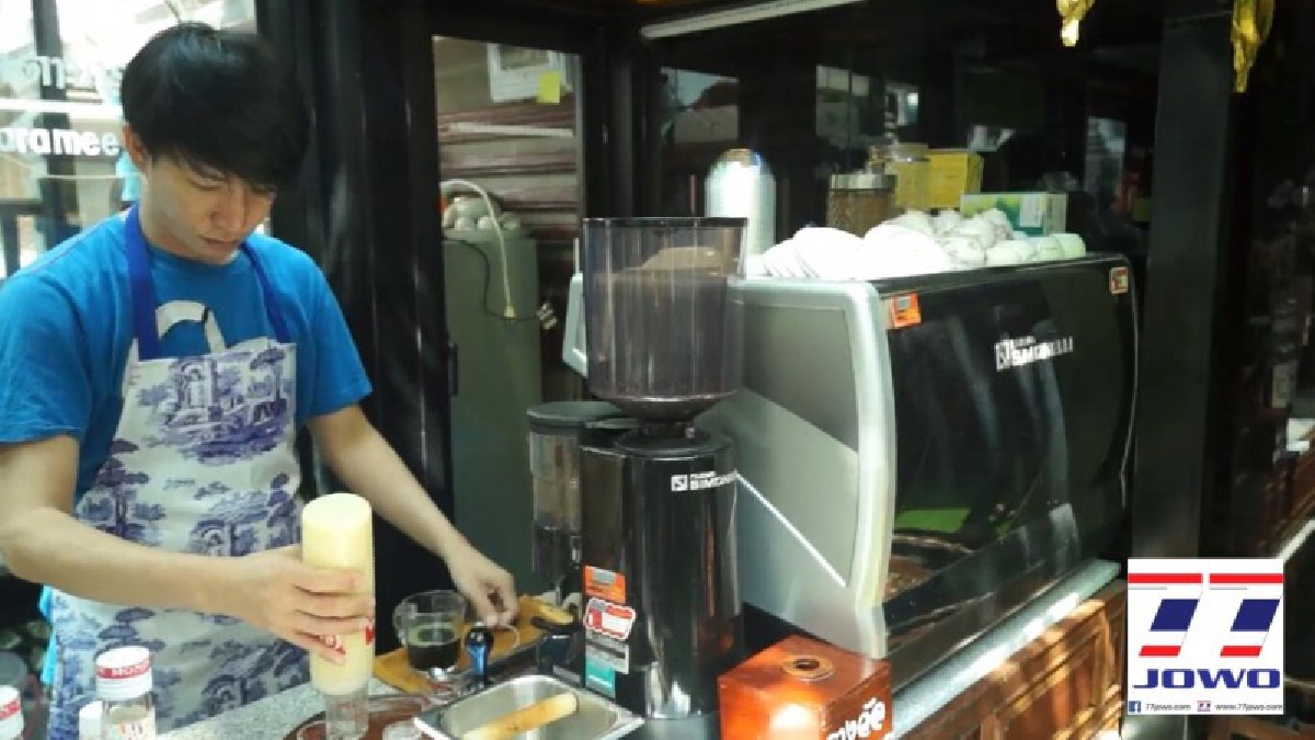 สมุทรสงครามวัดดังเปิดโซนกาแฟสดให้ญาติโยมได้สดชื่นหลังจากทำบุญชื่อร้านกาแฟ”เมตตาบารมีคอฟฟี่”