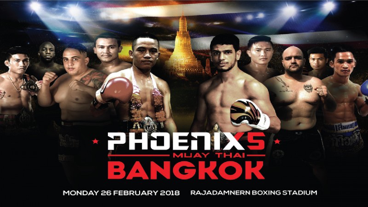 เปิดศึกมวยไทยสะท้านโลก “ฟีนิกซ์ ไฟท์ติ้ง แชมเปี้ยนชิพ” ครั้งที่ 5 ชิงแชมป์โลกมวยไทย 3 สถาบัน