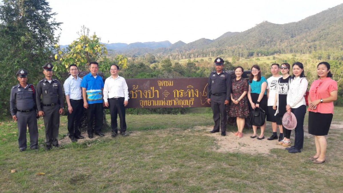 วีไอพี !! คณะผู้แทนเมืองเล่อซานสุดประทับใจชมช้างป่ากุยบุรี ชิมซีฟู้ดร้านดัง