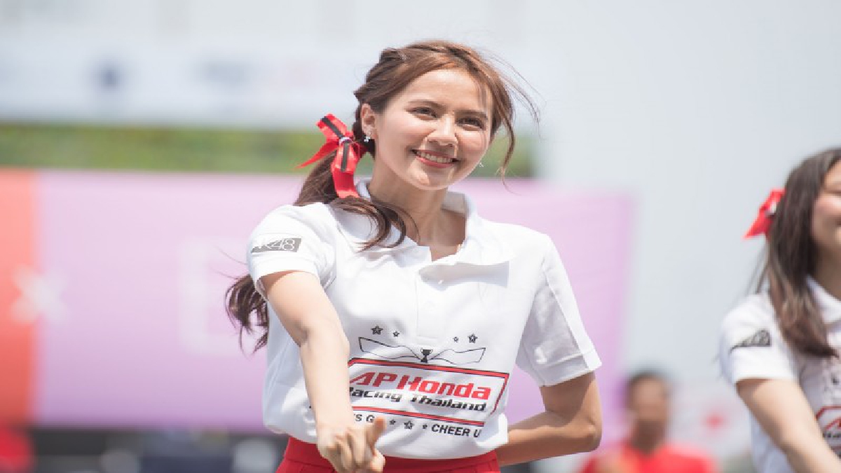 ปลื้มอกปลื้มใจ บีเอ็นเค 48 (BNK48) เชียร์รถแข่ง เอเชีย เอเชีย โรด เรซซิ่ง แชมเปี้ยนชิพ 2018