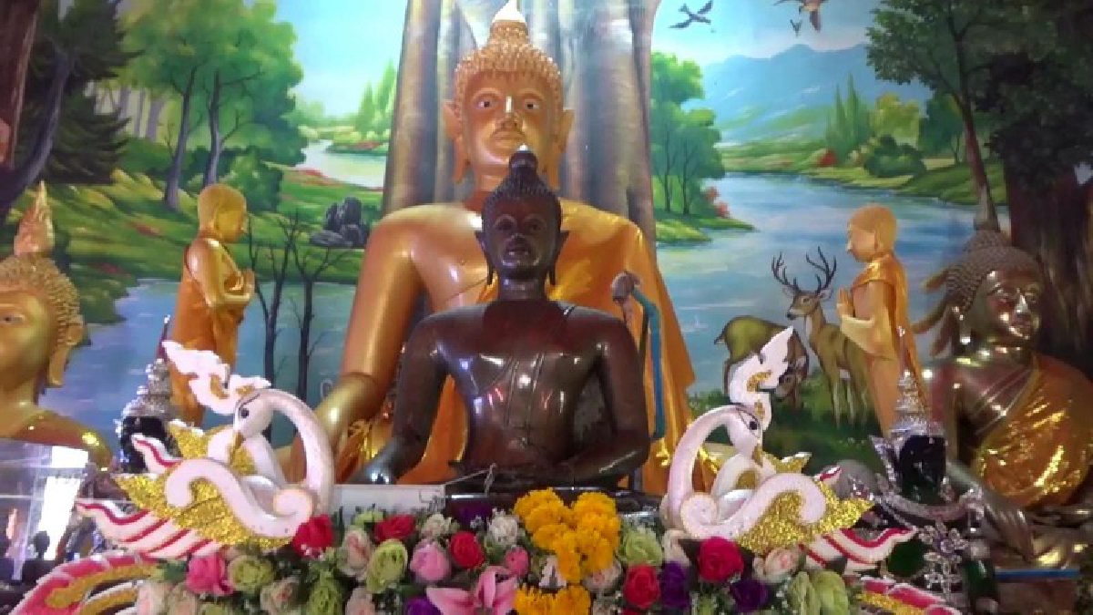 สุดแปลกและศักดิ์สิทธิ์ ! พุทธรูปเนื้อทองสัมฤทธิ์ ศิลปะเชียงแสน มี 3 ศิลปะสิงห์ 1-2-3 อยู่ในองค์เดียว อายุกว่า 500 ปี เชื่อ..หนึ่งเดียวในโลก