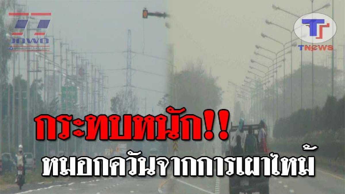 ฉุดไม่อยู่..!! ชาวบ้านลำปาง สุดเซ็ง หมอกควันคลุมหนาแน่น หลังเกิดไฟป่าลามไหม้หนักในหลายพื้นที่ จนค่าเฉลี่ยเกินมาตรฐาน!? (ชมคลิป)