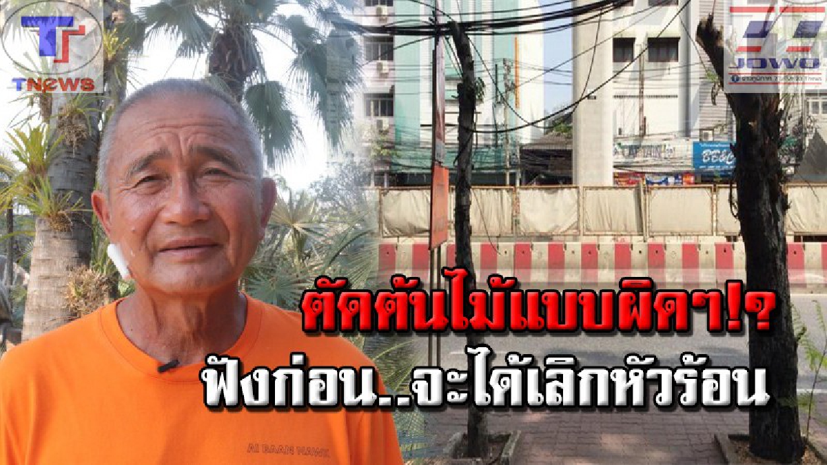 ผอ.สวนนงนุชพัทยา !! แจงยิบประเด็นร้อน เผย..การตัดต้นไม้ กทม.ขาดการประชาสัมพันธ์ จึงทำให้ ปชช.เกิดความเข้าใจผิด (คลิป)