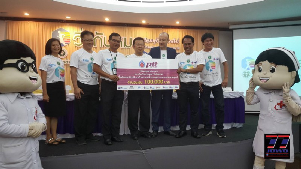 เชษฐ์ สไมล์บัฟฟาโลจัดแถลงข่าว วิ่งการกุศล “วิ่งกับหมอ ครั้งที่1” เพื่อเฉลิมพระเกียรติสมเด็จพระเทพรัตนราชสุดาฯ สยามบรมราชกุมารี