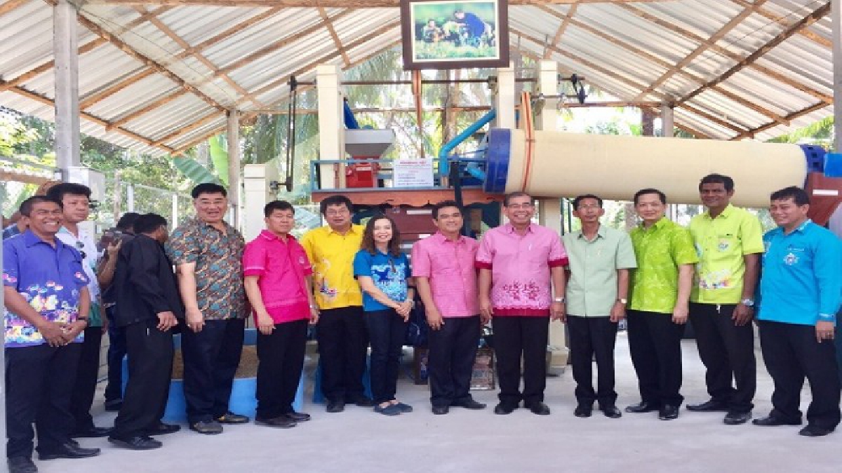 กฟผ.กระบี่ สนับสนุนโรงสีข้าวแก่ชุมชน หวังสร้างความยั่งยืนให้กับเกษตรกรไทย