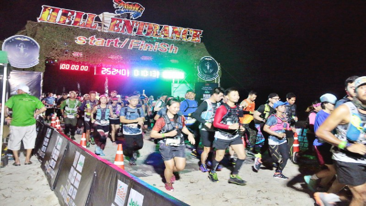 มนุษย์กบ !! จัดวิ่งการกุศล เสียงปืนระเบิด ดังสนั่น ปล่อยตัวนักวิ่งNavyFroG Trail Challenges