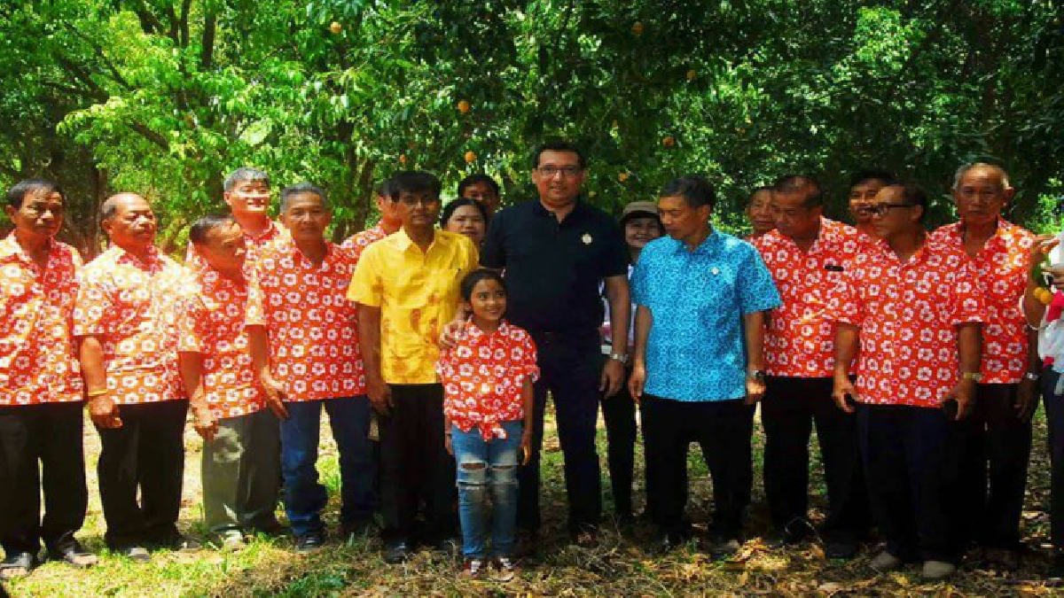 กรมทรัพย์สินทางปัญญา ลงพื้นที่สวน " มะยงชิด - มะปรางหวาน จ.นครนายก