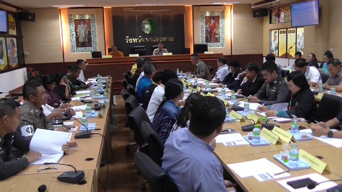 พร้อมแล้วสงกรานต์อีสานหนองคาย!!! จังหวัดหนองคาย ประชุมเตรียมจัดงานประเพณีมหาสงกรานต์อีสานหนองคาย ประจำปี 2561 ระหว่างวันที่ 10 – 18 เมษายน