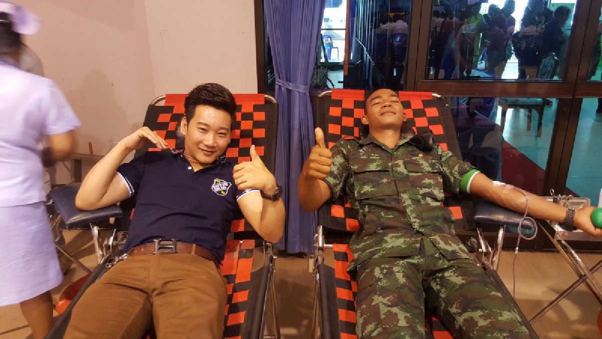 จ.สระแก้ว!!จัดโครงการรวมพลังจิตอาสาบริจาคโลหิตถวายสมเด็จพระเทพรัตนราชสุดาเนื่องในโอกาสทรงเจริญพระชนมพรรษา 63 พรรษา 2 เมษายน 2561 (มีคลิป)