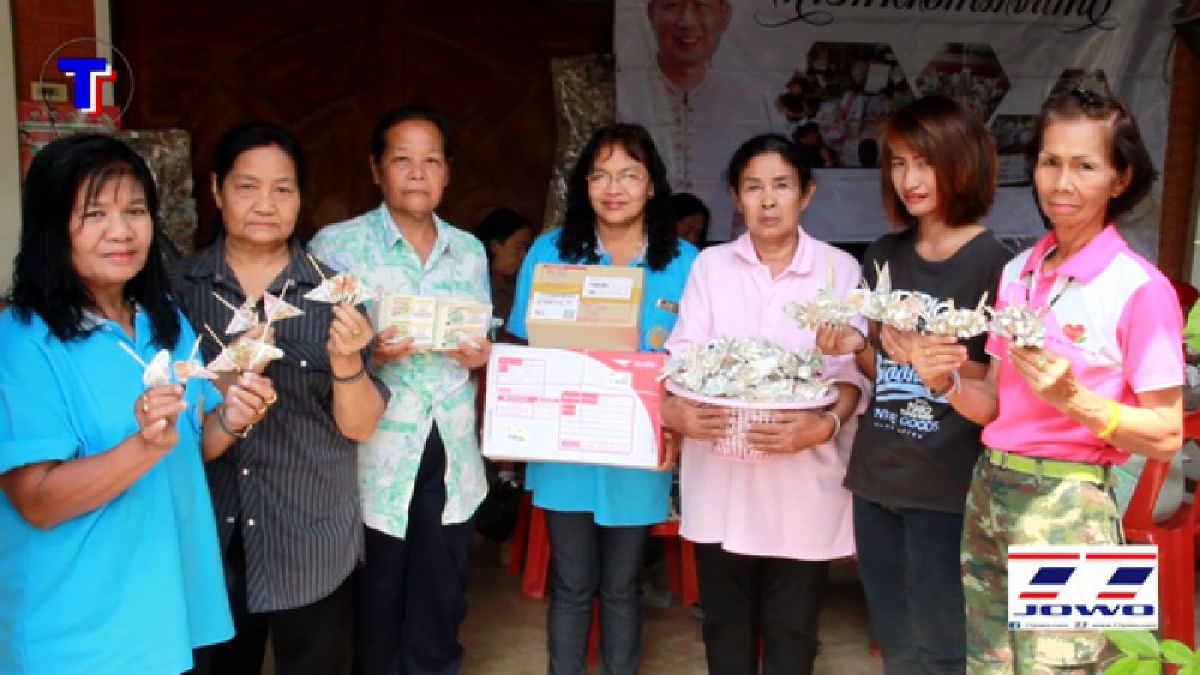 ตะลึง! ล๊อตตารี่ไม่ถูกรางวัลกว่า2ล้านใบ มูลค่าเกือบ200ล้านบาท ทะลักให้ผู้พิการ หูตึง ขาอ่อนแรง สายตาพร่ามัว ผลิตดอกไม้จันทน์ สร้างรายได้