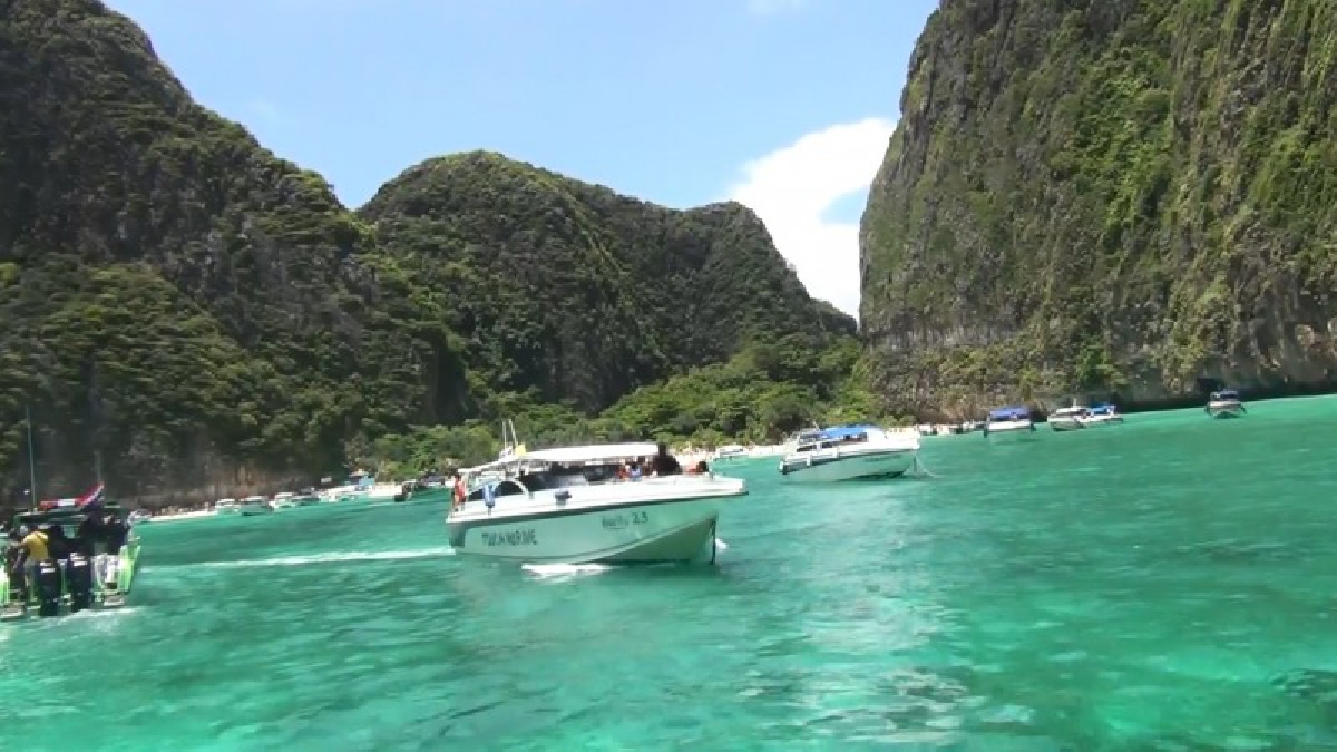 กระบี่ ผู้ประกอบการเดินเรือ รับมีผลกระทบ ปิดอ่าวมาหยา