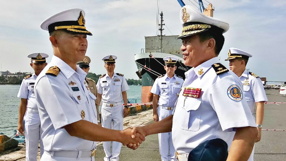 กองทัพเรือกัมพูชาส่งเรือหลวงกระบี่กลับน่านน้ำไทยหลังจบภารกิจเยือนเมืองท่าพระสีหนุวิลล์