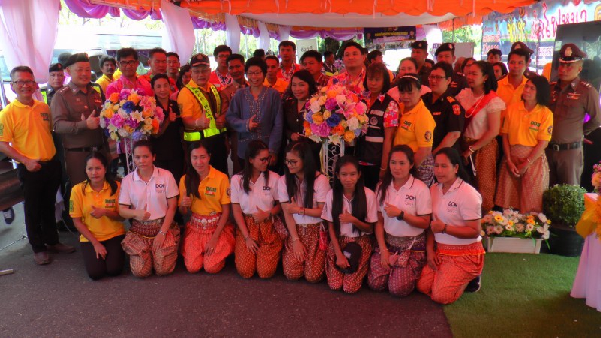 นครนายก   แขวงทางหลวงเปิดศูนย์อำนวยความสะดวกทางถนนช่วงสงกรานต์