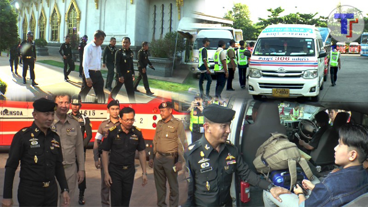 ผู้บัญชาการกองพลทหารราบที่ 11 ตรวจเข้มจุดบริการประชาชน และสถานที่สำคัญ เน้นกำลังพลให้ดุแลประชาชนอย่างใกล้ชิดในช่วงเสงกรานต์
