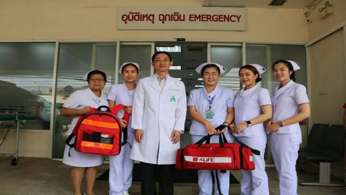 “ศูนย์อุบัติเหตุฉุกเฉิน โรงพยาบาลลานนา เตรียมพร้อมรับมือเหตุฉุกเฉิน 24 ชั่วโมง ช่วงเทศกาลสงกรานต์ 2561”