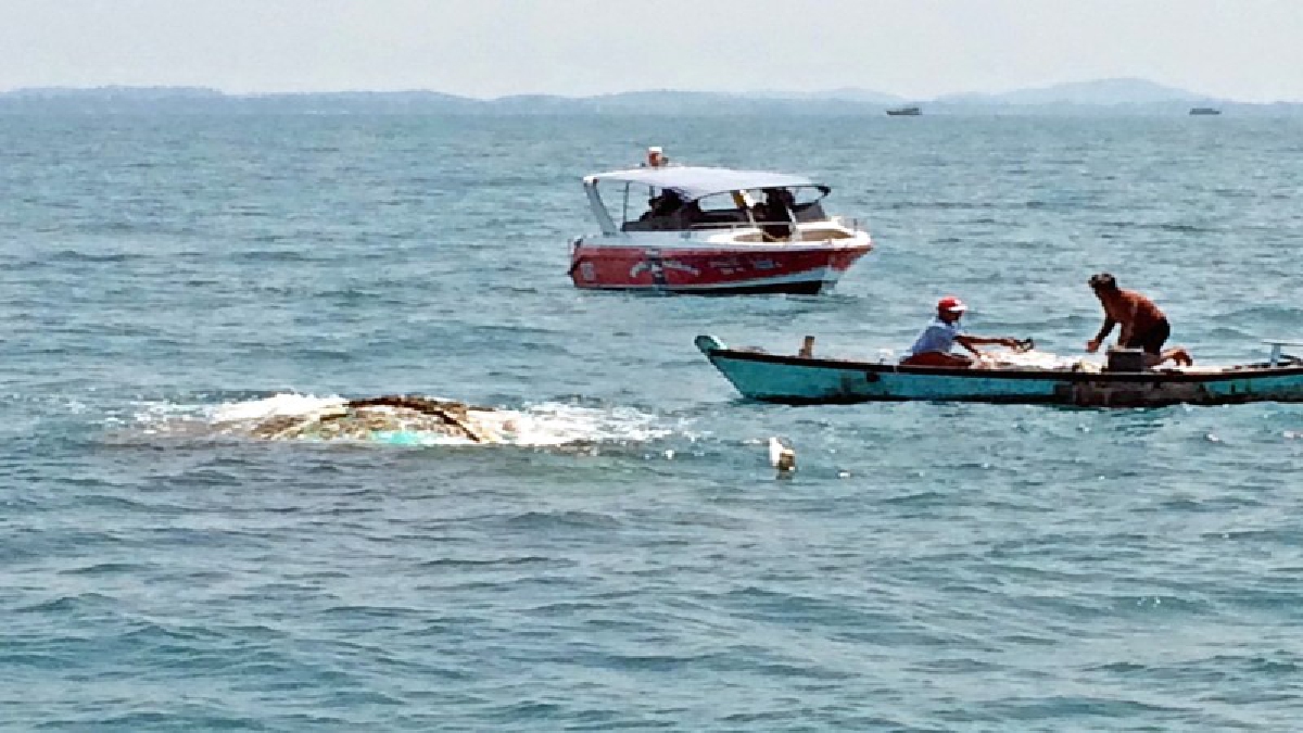 เรือประมงใครจมทะเล มารับกลับคืนไปด่วน