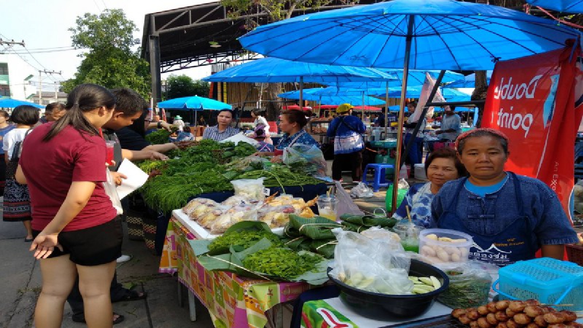 กระแสมาแรง !!!  จังหวัดแพร่ดันตลาดสีเขียว เป็นการสร้างช่องทางการตลาดสินค้าเกษตรปลอดภัยและการแปรรูปผลิตภัณฑ์เกษตรที่มีมาตรฐานสากล  (ชมคลิป)