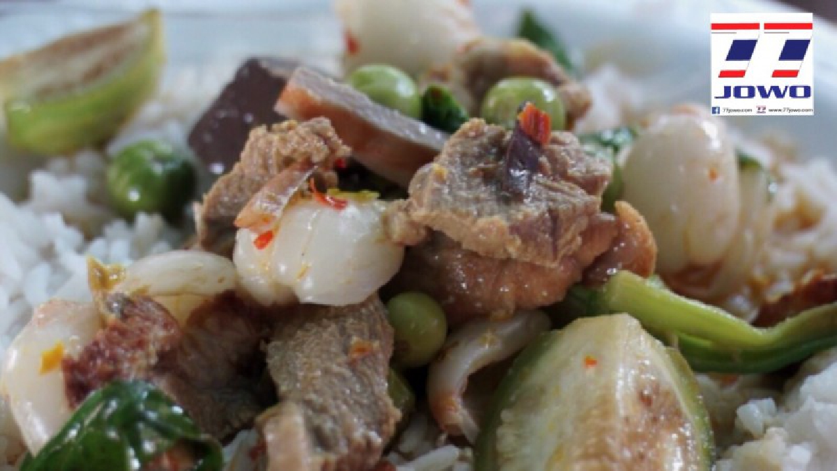 สมุทรสงคราม เชิญชิมแกงเขียวหวานเป็ดย่างลิ้นจี่แห่งเดียวในไทย