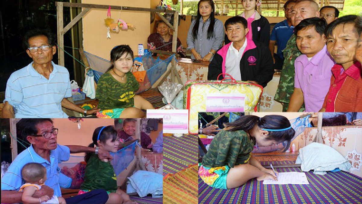 ชีวิตจริงยิ่งกว่าละคร !! สาวพิการแขนขาลีบ เสียท่า โดนชายใจดำ หลอกจนตั้งท้อง ชีวิตสุดลำบาก วอนช่วยเหลือ