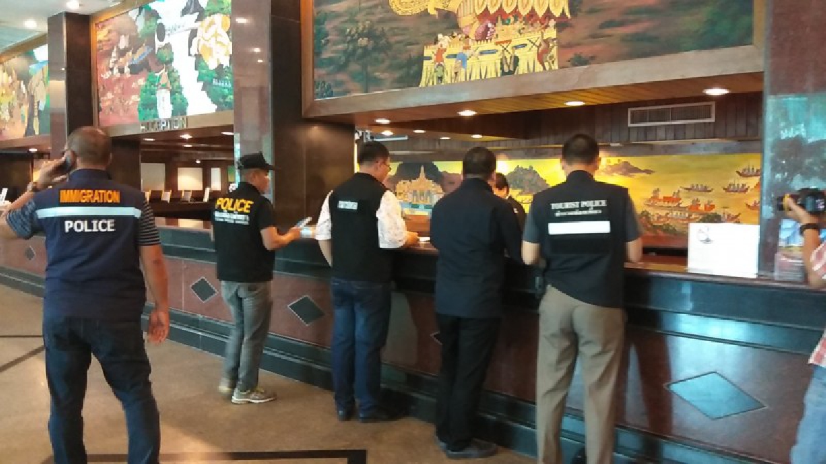 ลุยล้างบางโรงแรมเถื่อนทั้ง 7 แห่งในเมืองพัทยา  พบต่างชาติเป็นเจ้าของ  (มีคลิป)