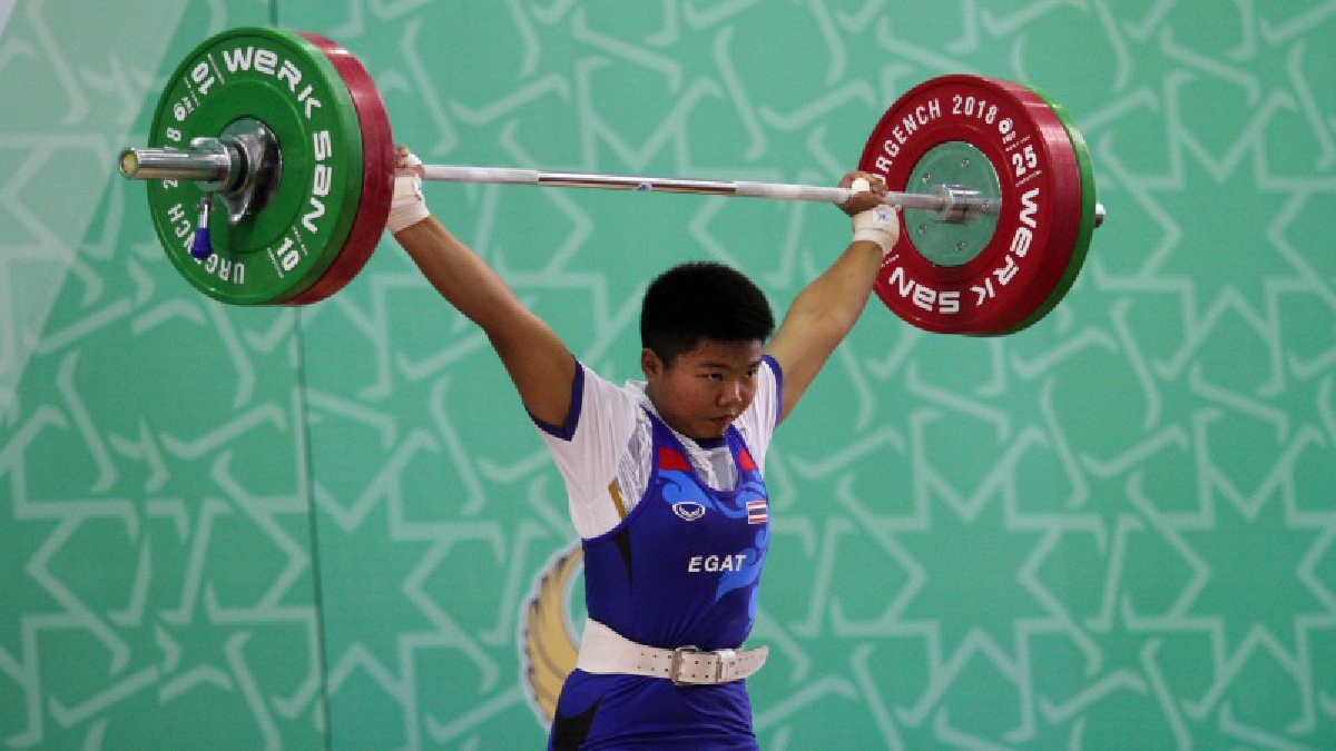 กวาดเหรียญต่อเนื่อง  สิริยากร ได้เหรียญเงิน  ยกเหล็กเยาวชนเอเชีย