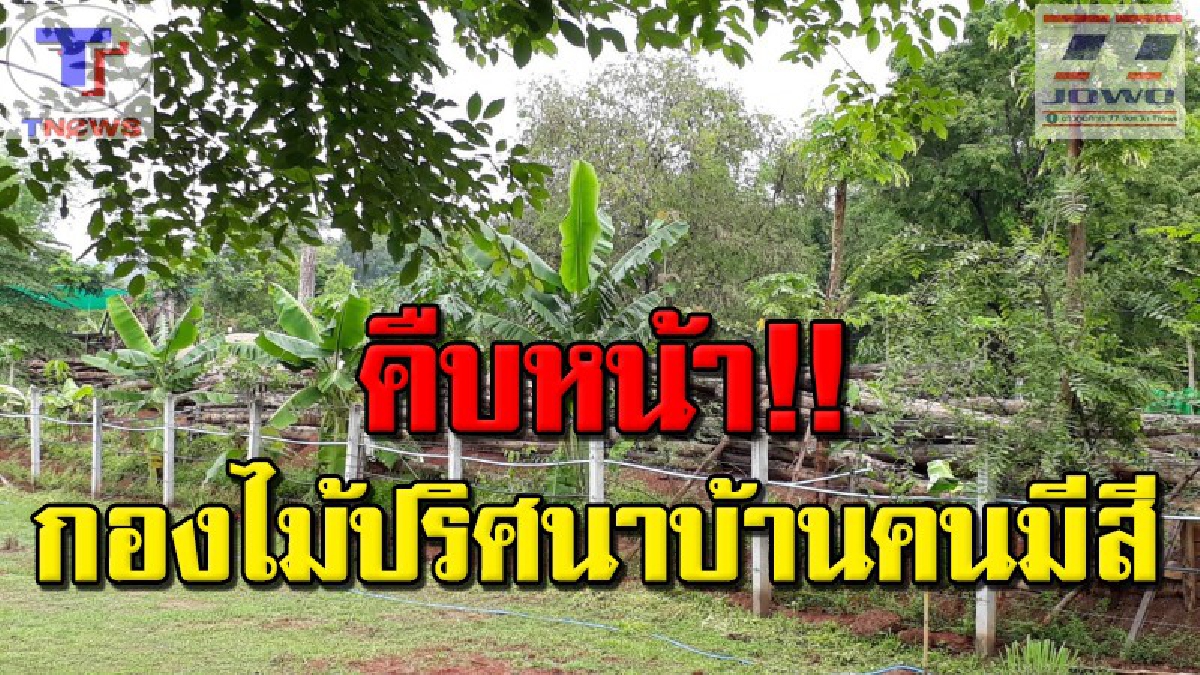 เรื่องยังไม่จบ !! จนท.บุกเข้าตรวจสอบกองไม้ปริศนาบ้านคนมีสีแล้ว ด้านชาวบ้านร้องต่อ!! วอนตรวจสอบที่ดิน หลังพบที่ สปก.ซื้อขายได้อย่างไร (คลิป)