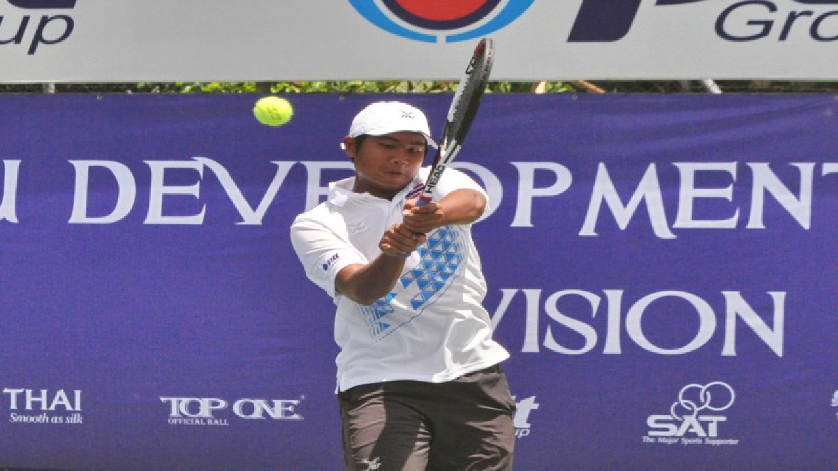 ทำดีที่สุดแล้ว “โชติวัฒน์” สุดต้านเทนนิสเยาวชนเอเชีย