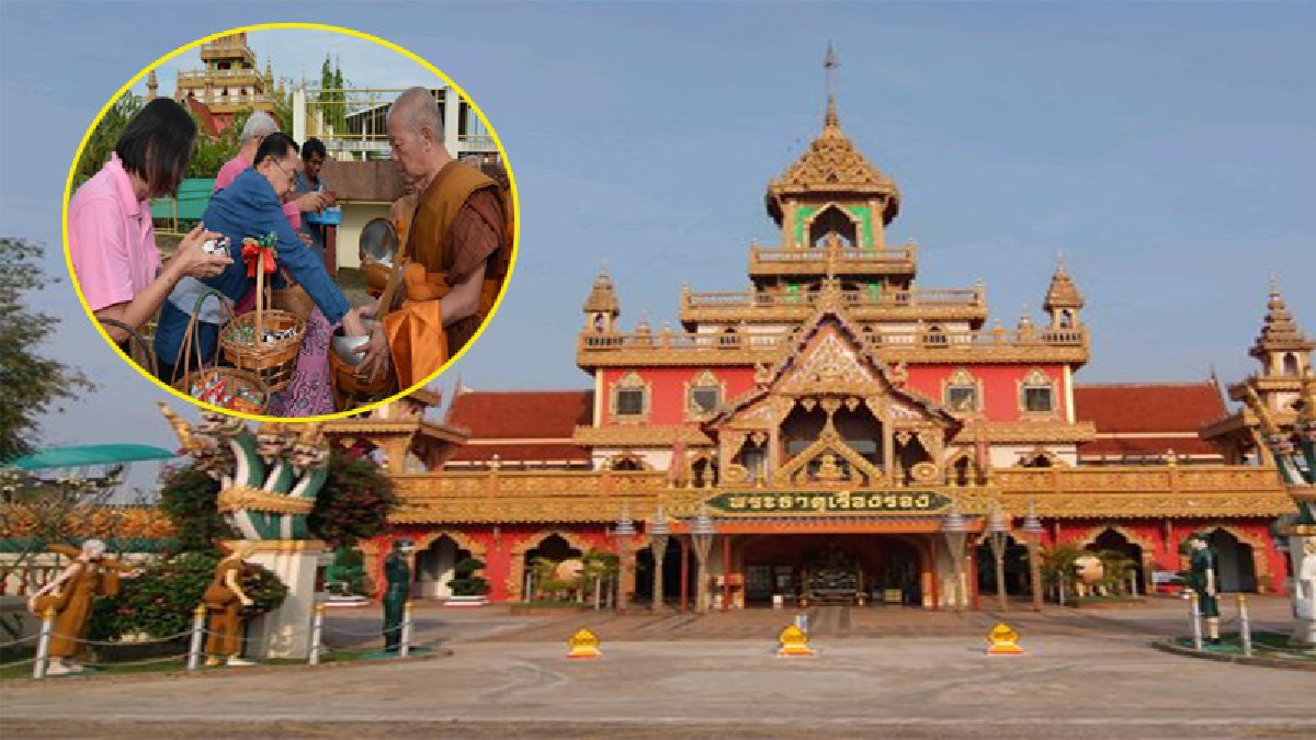 สภาวัฒนธรรม จ.ศรีสะเกษ จัดพิธีทำบุญบาตรที่วัดพระธาตุเรืองรอง (มีีคลิป)