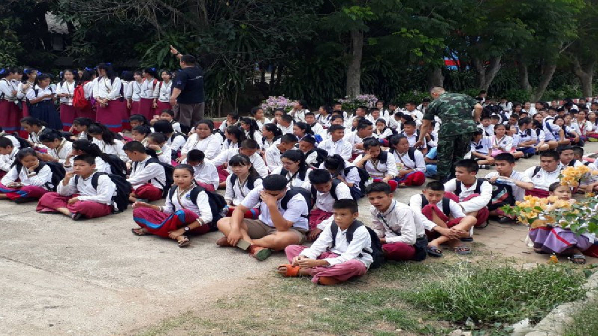 เสริมสร้างอุดมการณ์ความรักชาติและรักษาไว้ซึ่งสถาบันชาติศาสนาพระมหากษัตริย์ ในหัวข้อ“ปลุกจิตใต้สำนึก รู้คุณแผ่นดิน”