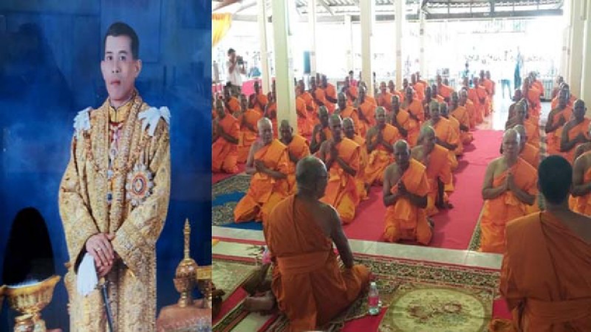 แห่งแรกเมืองไทย!!กำนัน,ผู้ใหญ่บ้าน อ.ชะอวดเมืองคอน 86 คนบวชเฉลิมพระเกียรติในหลวง ร.10–เตรียมต่อยอดอีก 22 อำเภอจังหวัดแรกในเมืองไทย(ชมคลิป)