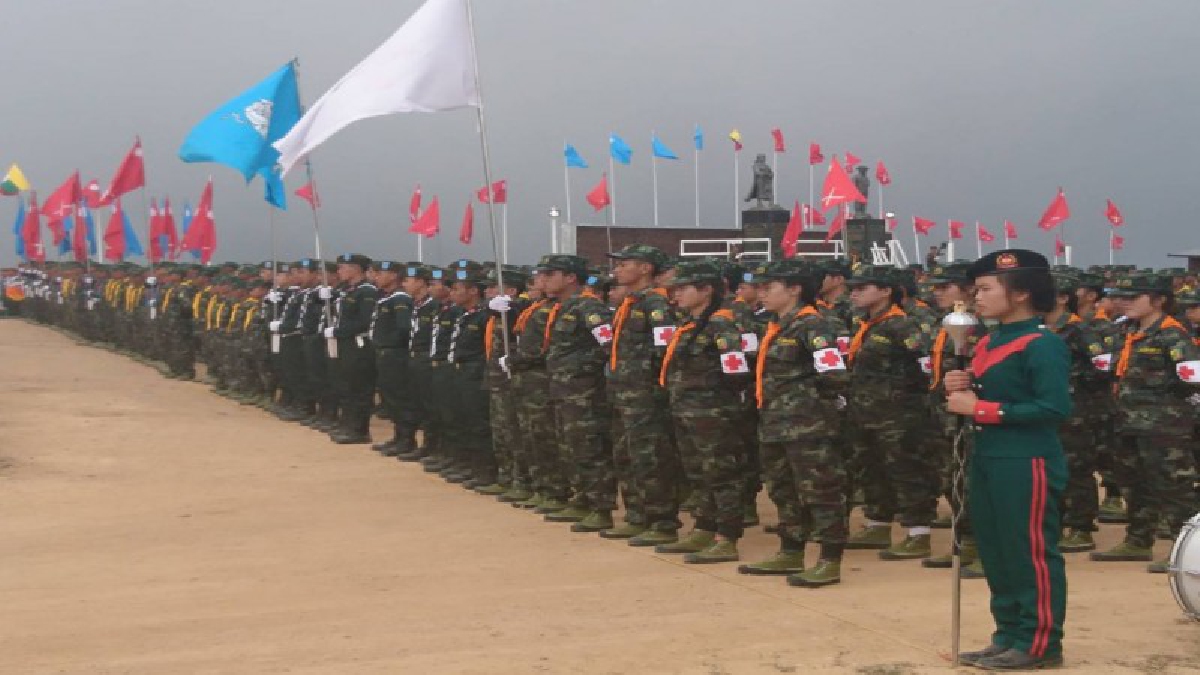 ชนชาติไทใหญ่ หรือชนชาติไต ในประเทศเมียนมาร์ คึกคักจัดเต็ม ณ ดอยไตแลง