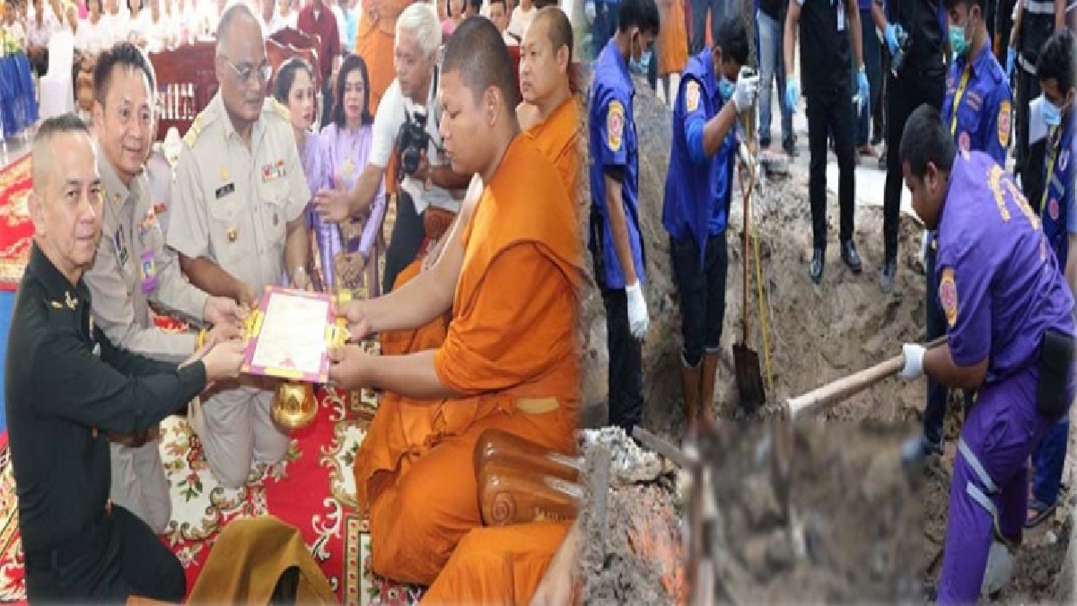 ผลพวงคดีฆ่าฝังดิน“สามเณรปลื้ม”!!ผบ.มทบ.41พร้อมรองผู้ว่าฯเมืองคอนและคณะมอบโฉนดที่ดินวัดศาลามีชัย-ผลพวงคดีฆ่าโปกปูนฝังดิน”สามเณรปลื้ม”(ชมคลิป)