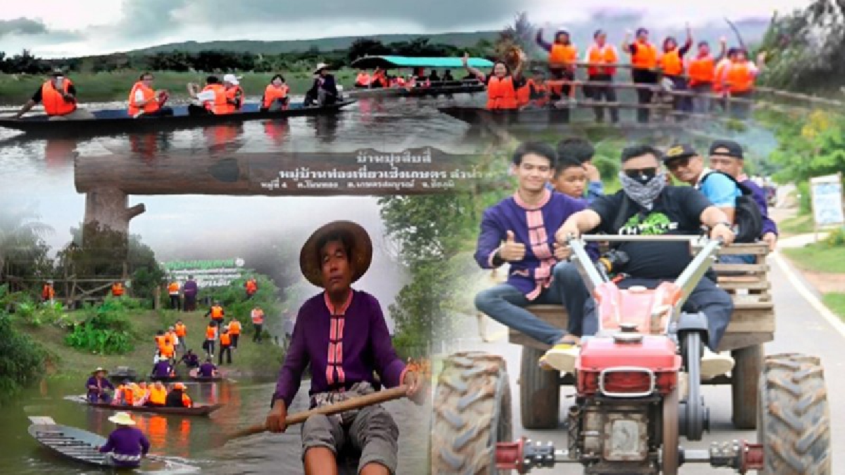 ล่องแพแลภูคิ้ง นั่งอีโกร่ง ลงเรือแจวเที่ยวสโลไลฟ์ &ldquo;บ้านบุ่งสิบสี่&rdquo; เกษตรสมบูรณ์ชัยภูมิ..เที่ยวได้ทั้งปี  (ชมคลิป)