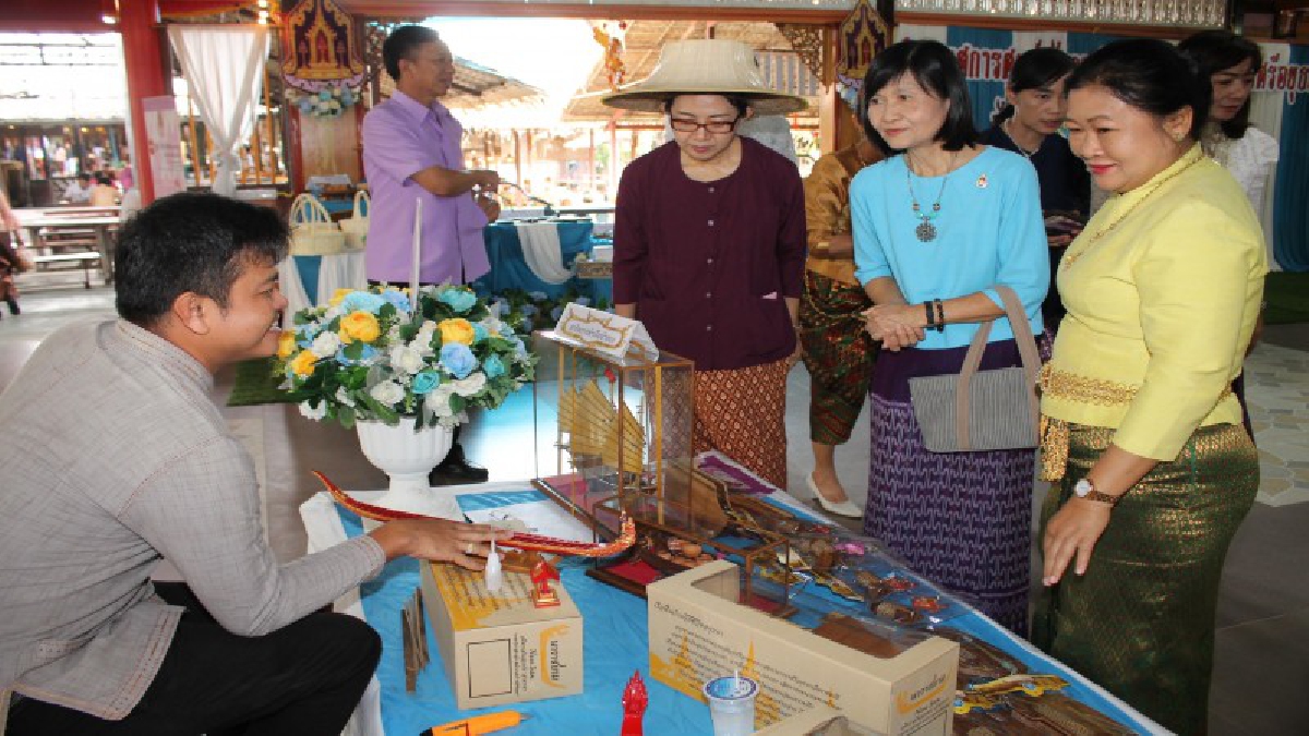 วัฒนธรรมจังหวัดพระนครศรีอยุธยาจัดงานนิทรรศการศูนย์บันดาลไทย ชู ผลิตภัณฑ์ชุมชนทางวัฒนธรรม ที่โดดเด่น (ดูคลิป)