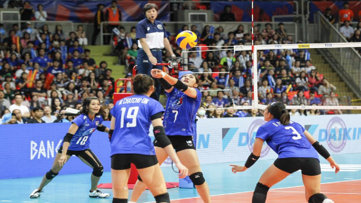 ขัดใจกองเชียร์  ตบสาวไทยพ่ายโดมินิกันนัดแรกลูกยางเนชันส์ลีก