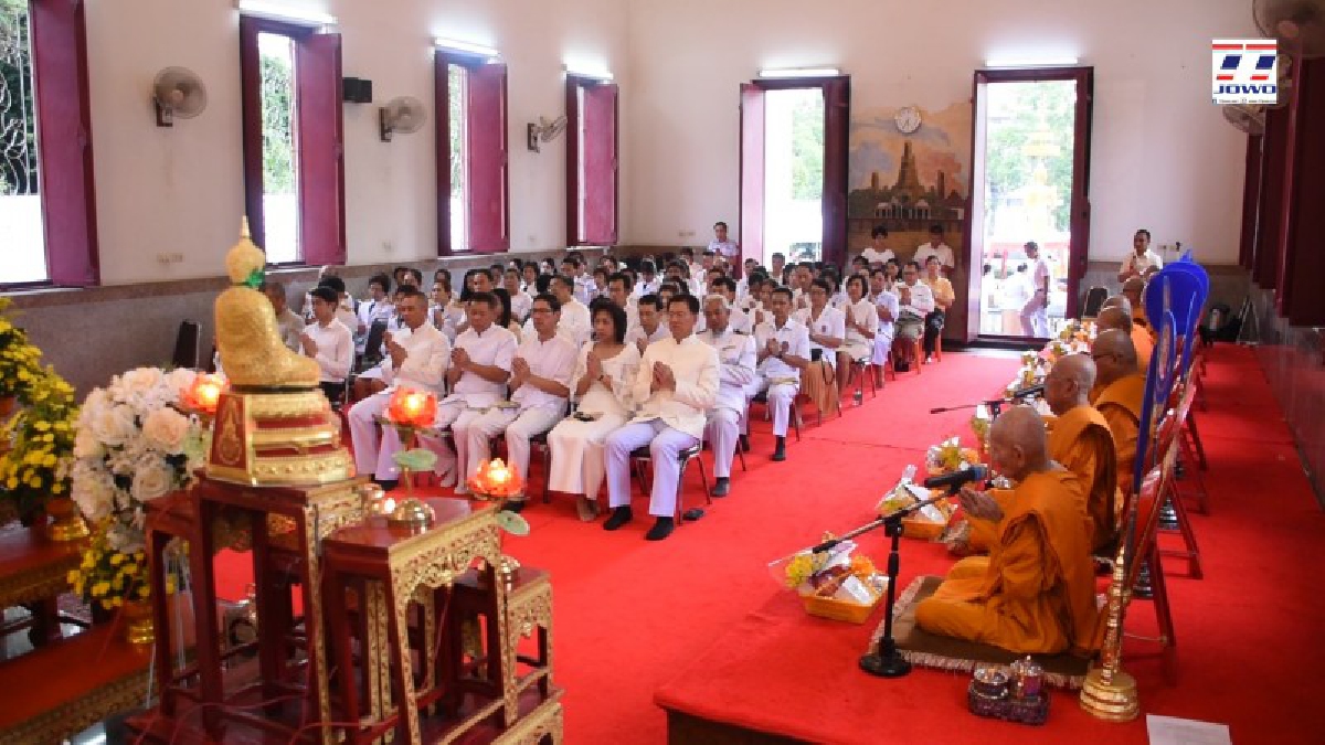 พุทธศาสนิกชนชาวโคราช ร่วมงานสัปดาห์ส่งเสริมการเผยแผ่พระพุทธศาสนา เนื่องในเทศกาลวันวิสาขบูชา วันสำคัญสากลของโลก ประจำปี 2561