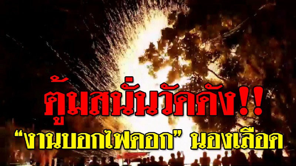งานบุญนองเลือด ! ดูชัดๆเผยคลิปนาทีระทึกขวัญ พลุระเบิดในการแข่งขันงาน "บอกไฟดอก" ในวัน "วิสาขบูชา" คนเจ็บอื้อ ร้องโหยหวน บางรายแขนขาดกระจุย!?