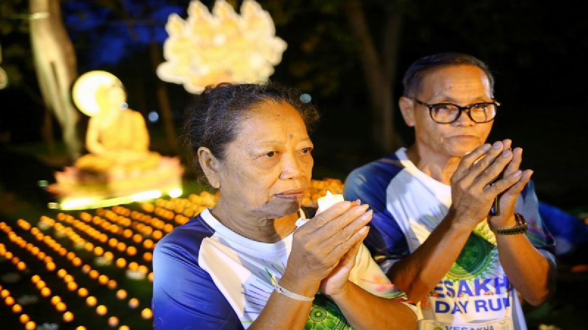 สุดแสนภาคภูมิใจ นักวิ่งกว่า 5 หมื่นคนทั่วไทยร่วม“เดิน-วิ่ง สมาธิ วิสาขะ พุทธบูชา”